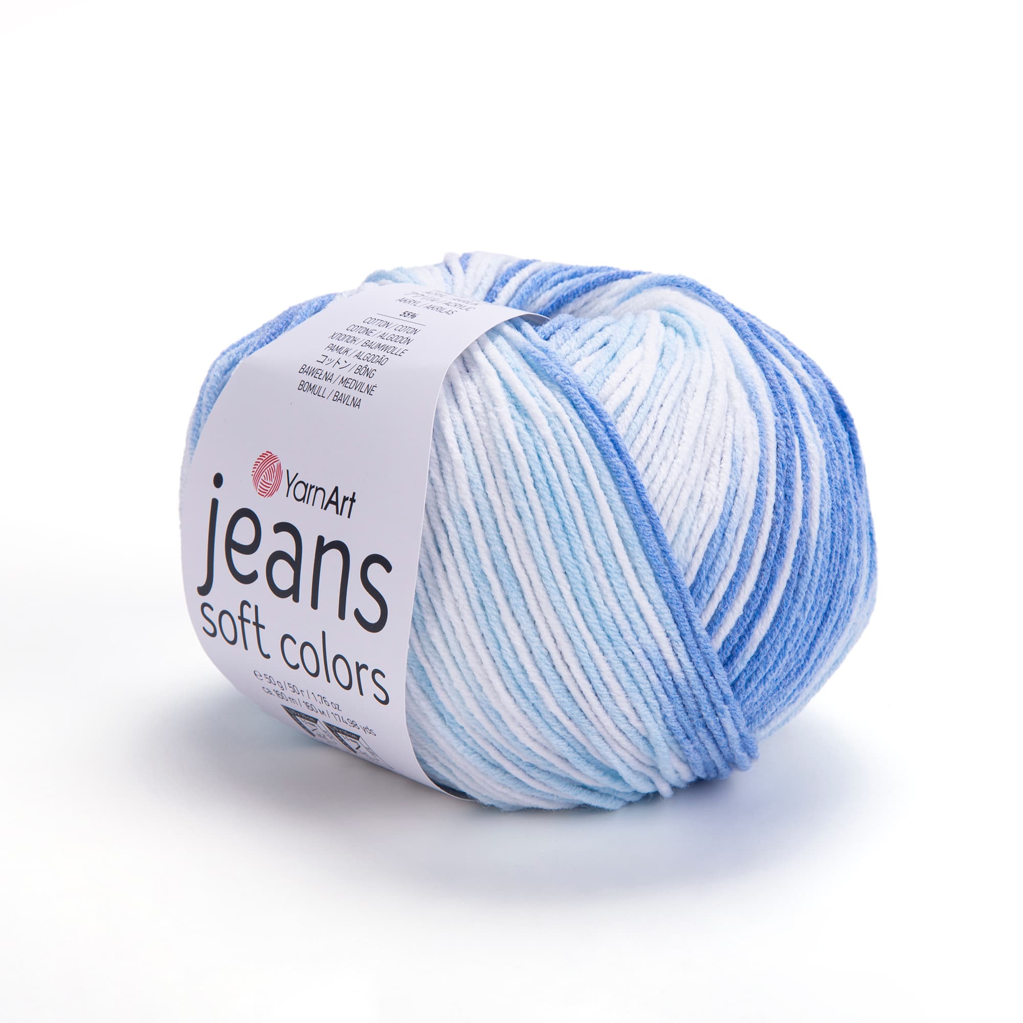 YARNART JEANS SOFT COLORS