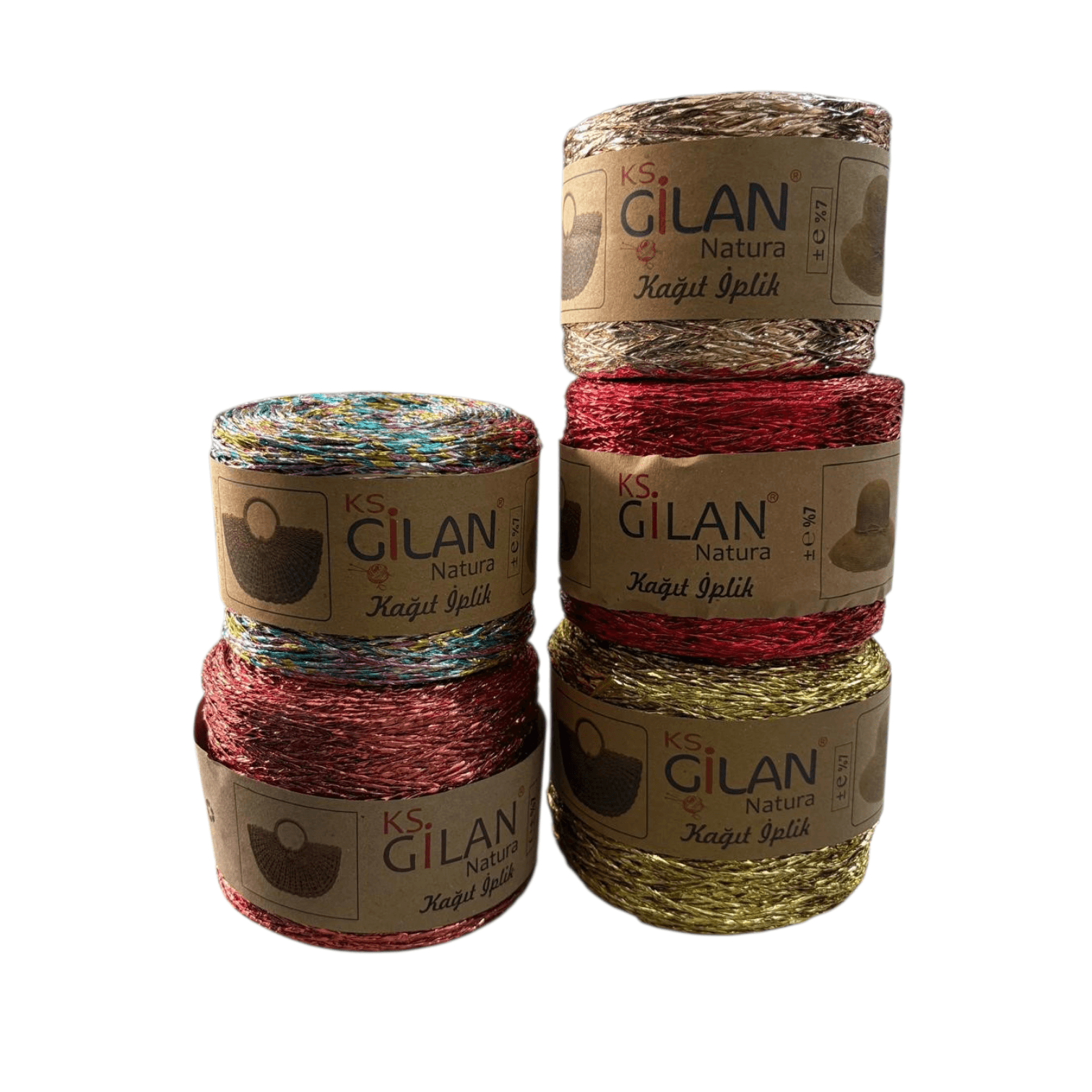 Metalik Kağıt İp (250 ±7 g)